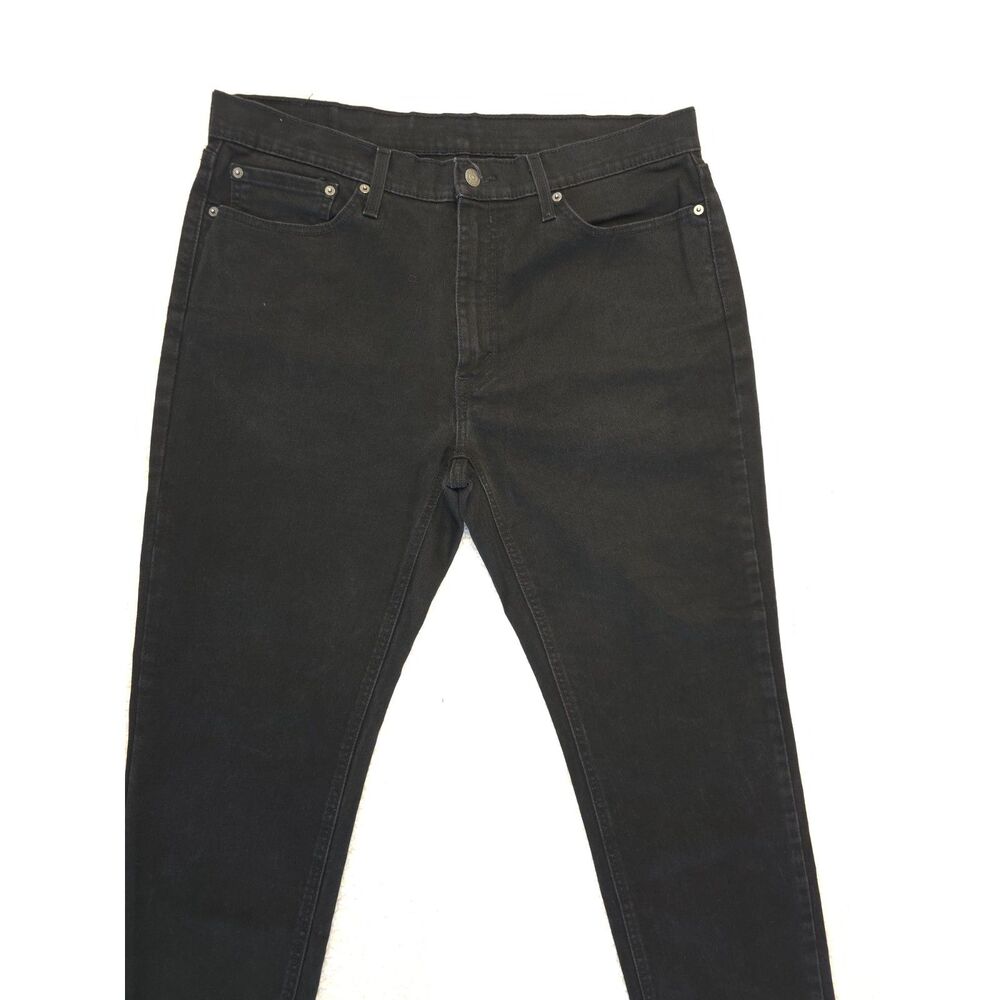 Levi’s 541 Mens Black Jeans 36x30 Athletic Fit Straight Leg Denim